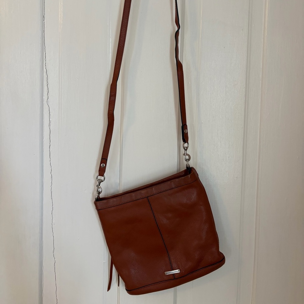 Rebecca Minkoff Brown Leather Crossbody Bag